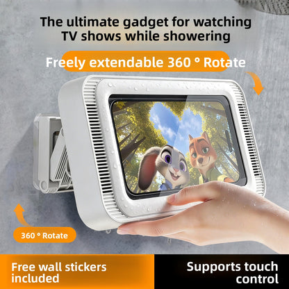 Waterproof Touchscreen Phone Holder for Shower